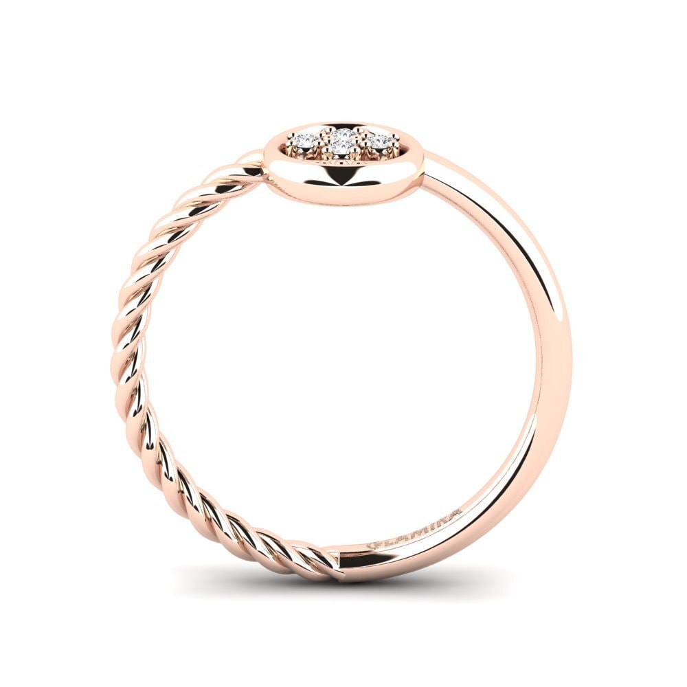 diamante-safira Anel Crevasse