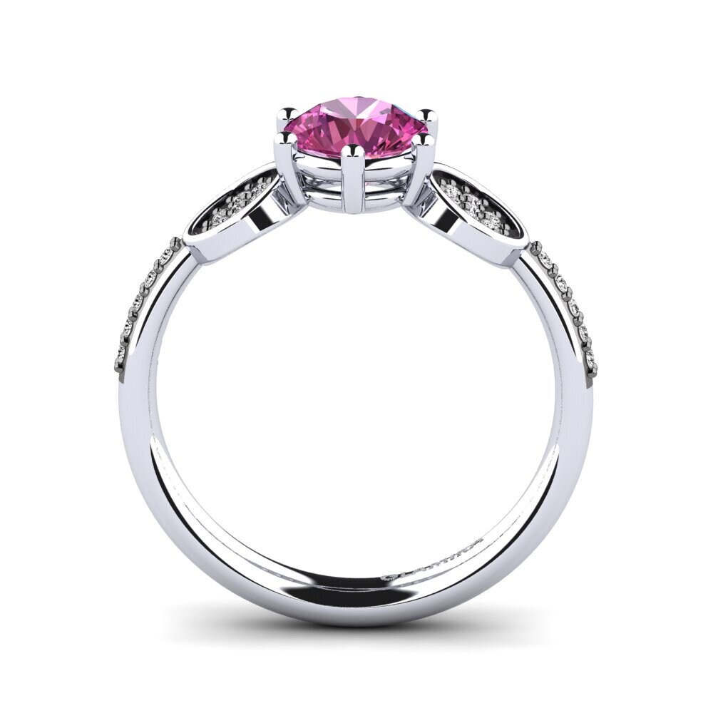 Topacio Rosa Anillo de compromiso Cristie