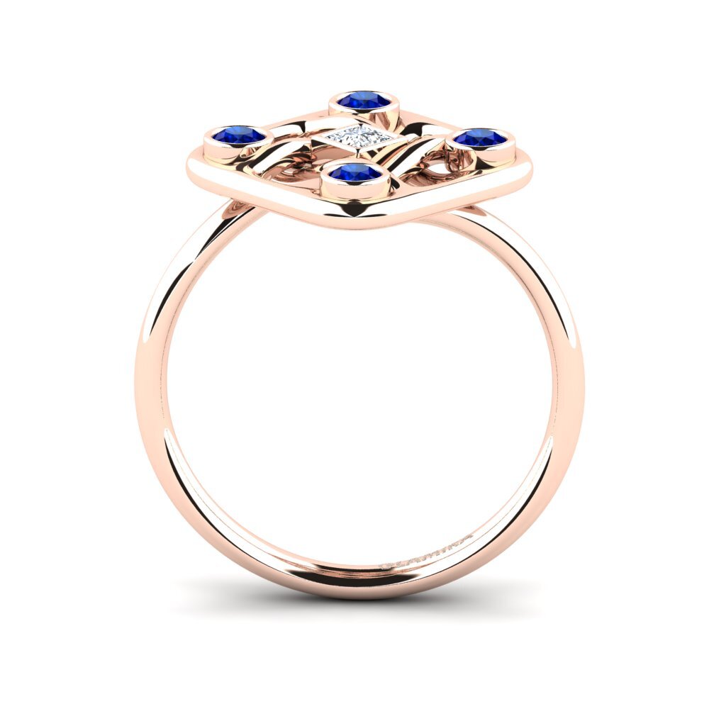 Sapphire Ring Croustillant