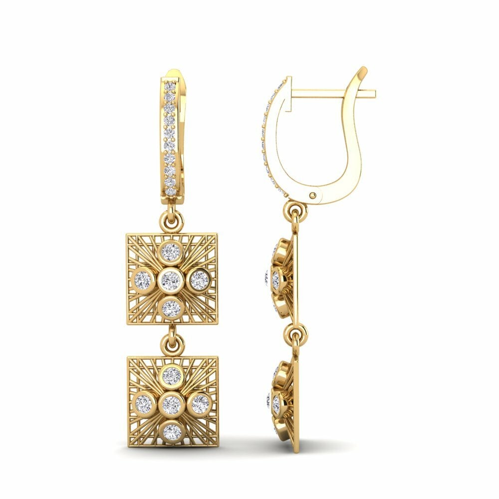 Diamante Pendiente de mujer Cubitus