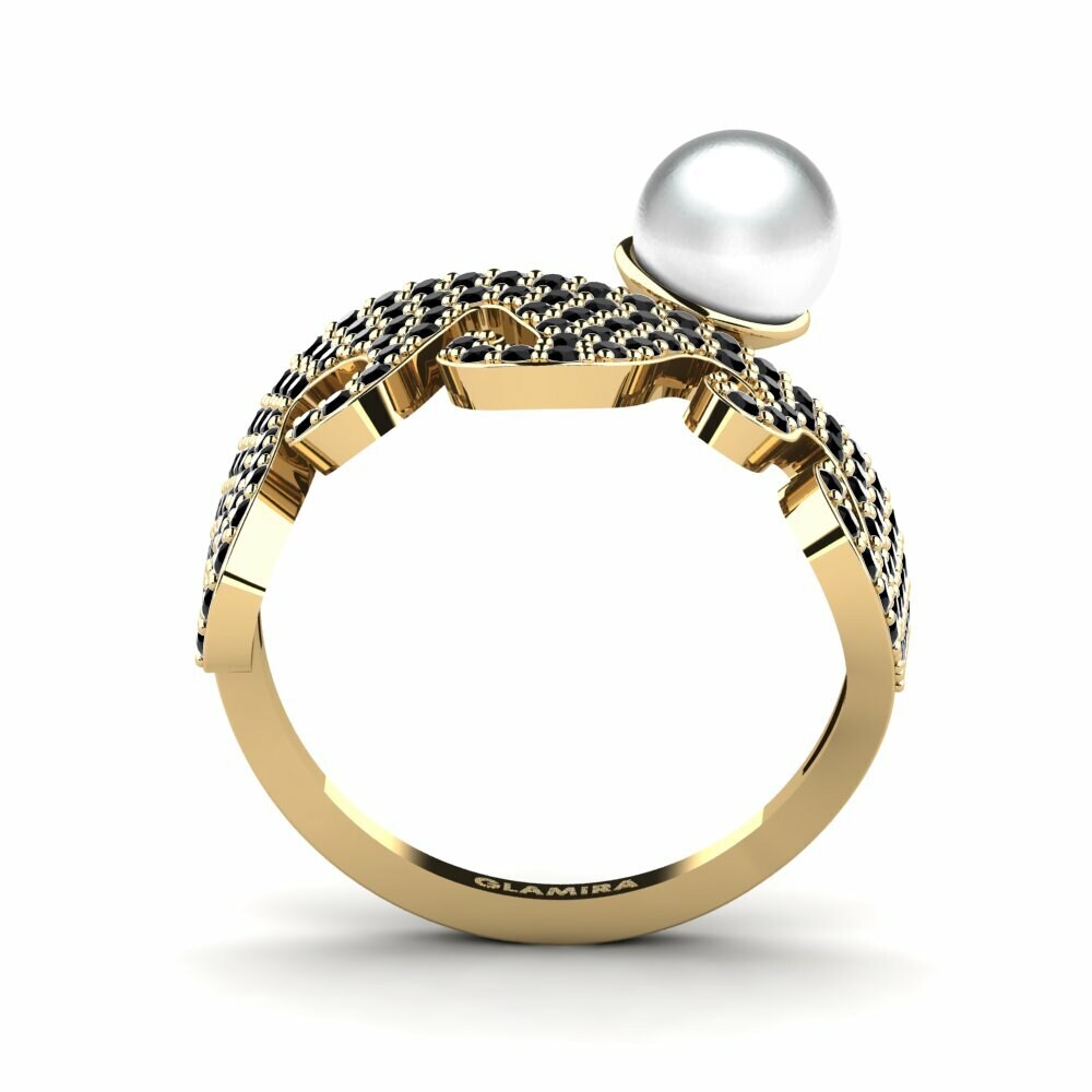 Diamant Noir Bague Cuimhne