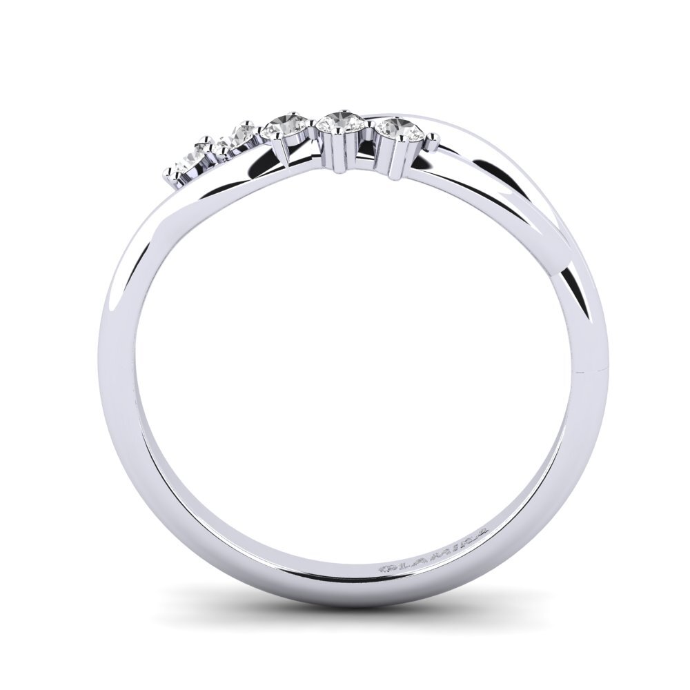 diamante-safira Anel Curateur