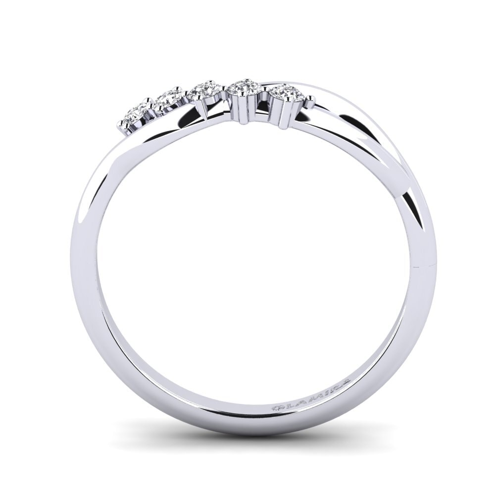 Diamante Produzido em Laboratório Anel Curateur