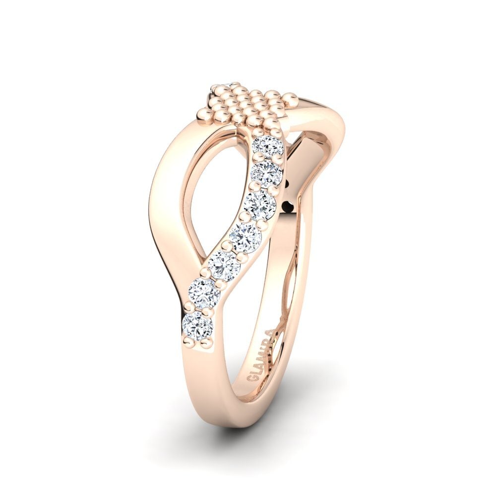 14ct Rose Gold Ring Cute Inspiration SET
