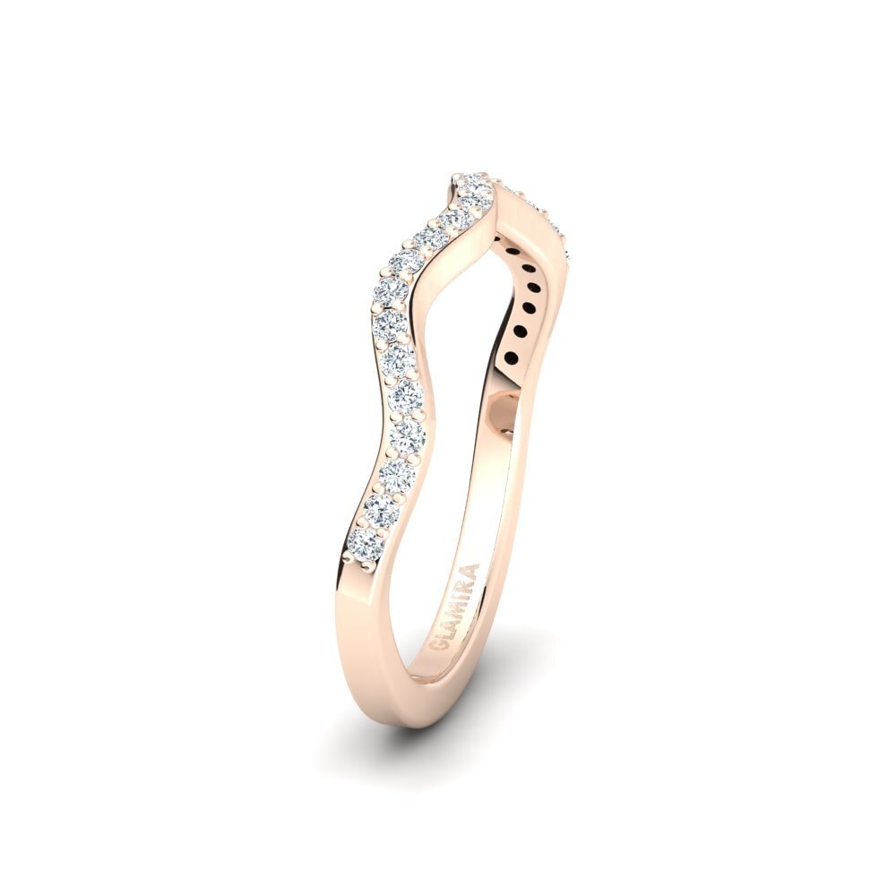 14ct Rose Gold Ring Cute Thought SET