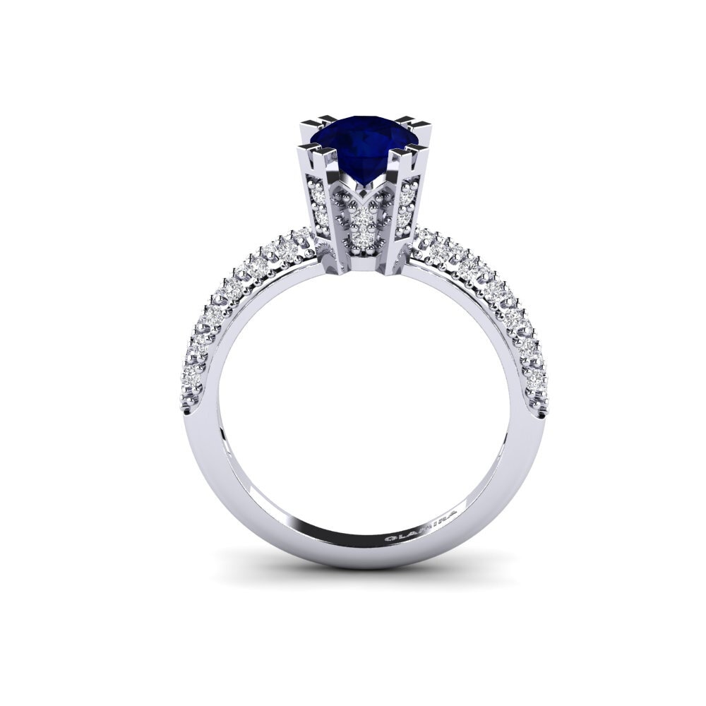 Sapphire Bridal Set Swanky Ring A