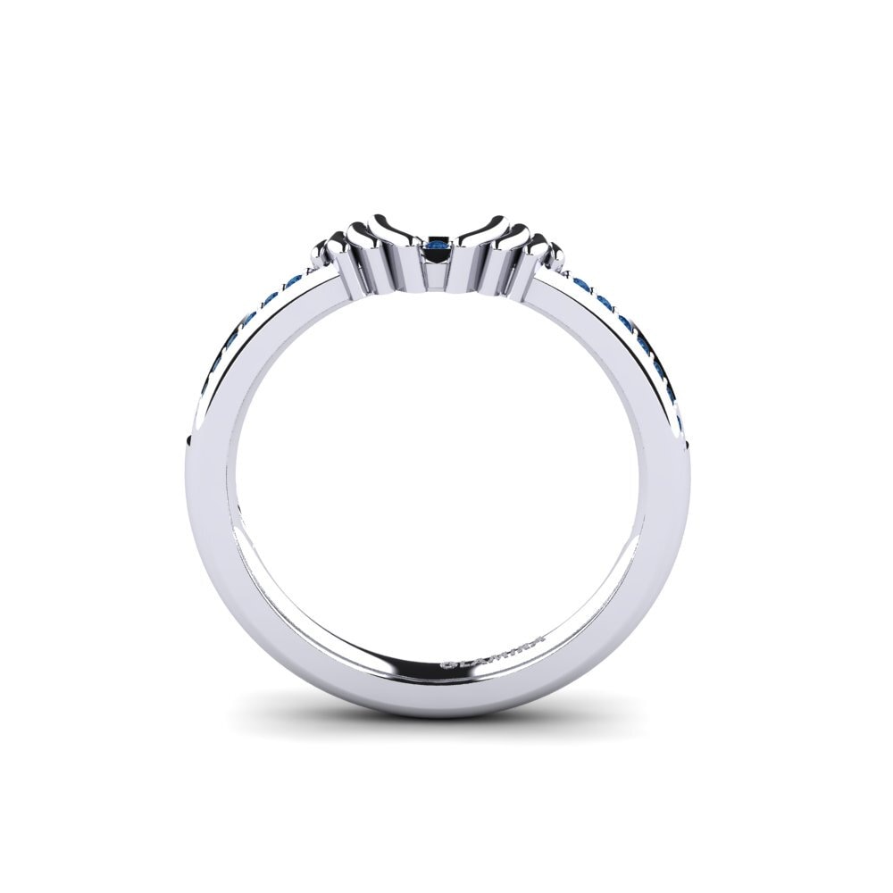 sapphire-zirconia ชุดเจ้าสาว Snazy แหวน B
