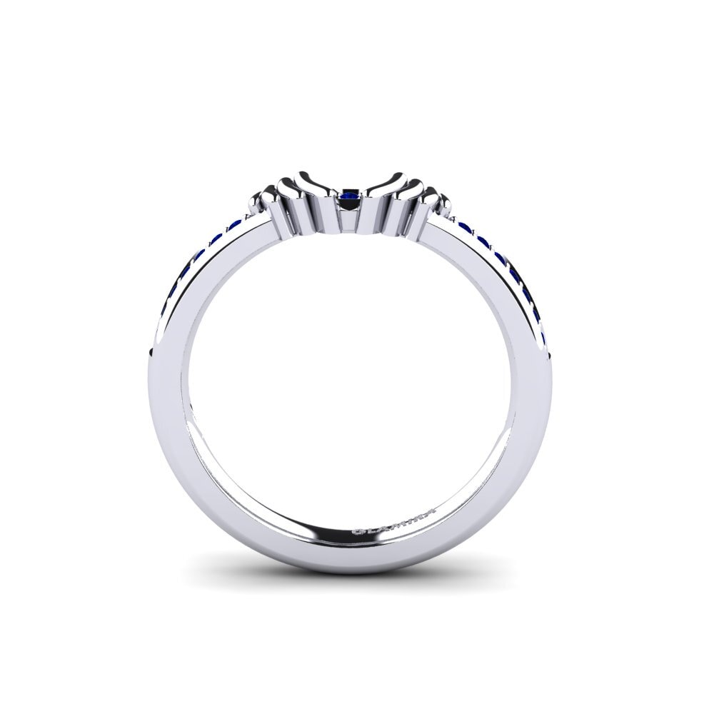 Sapphire Bridal Set Snazy Ring B