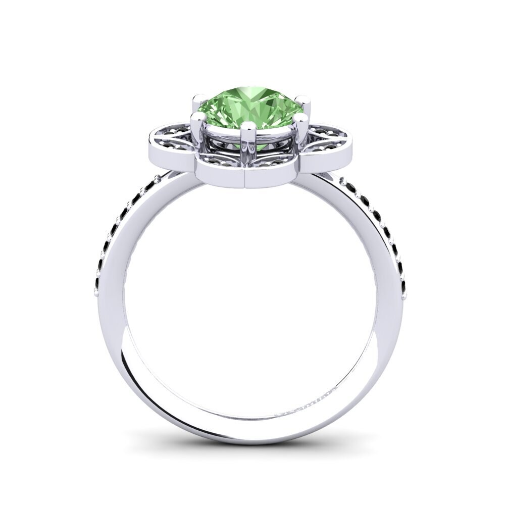 Grüner Diamant Ring Dabria