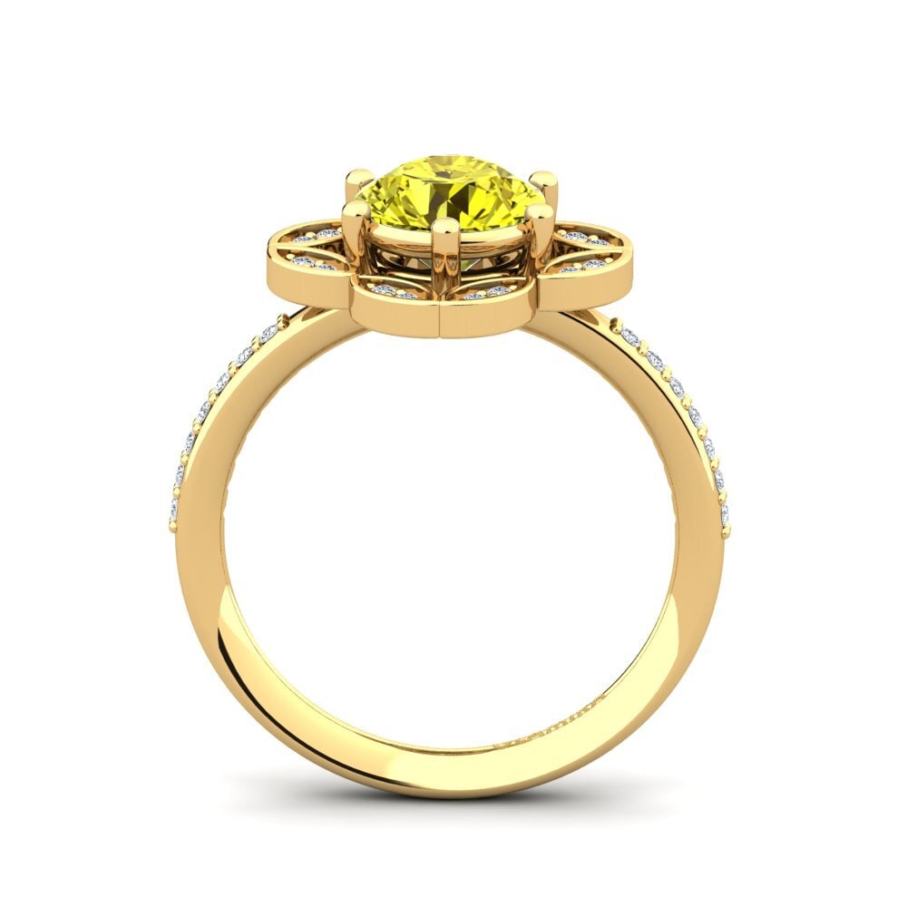Diamant Jaune Bague Dabria