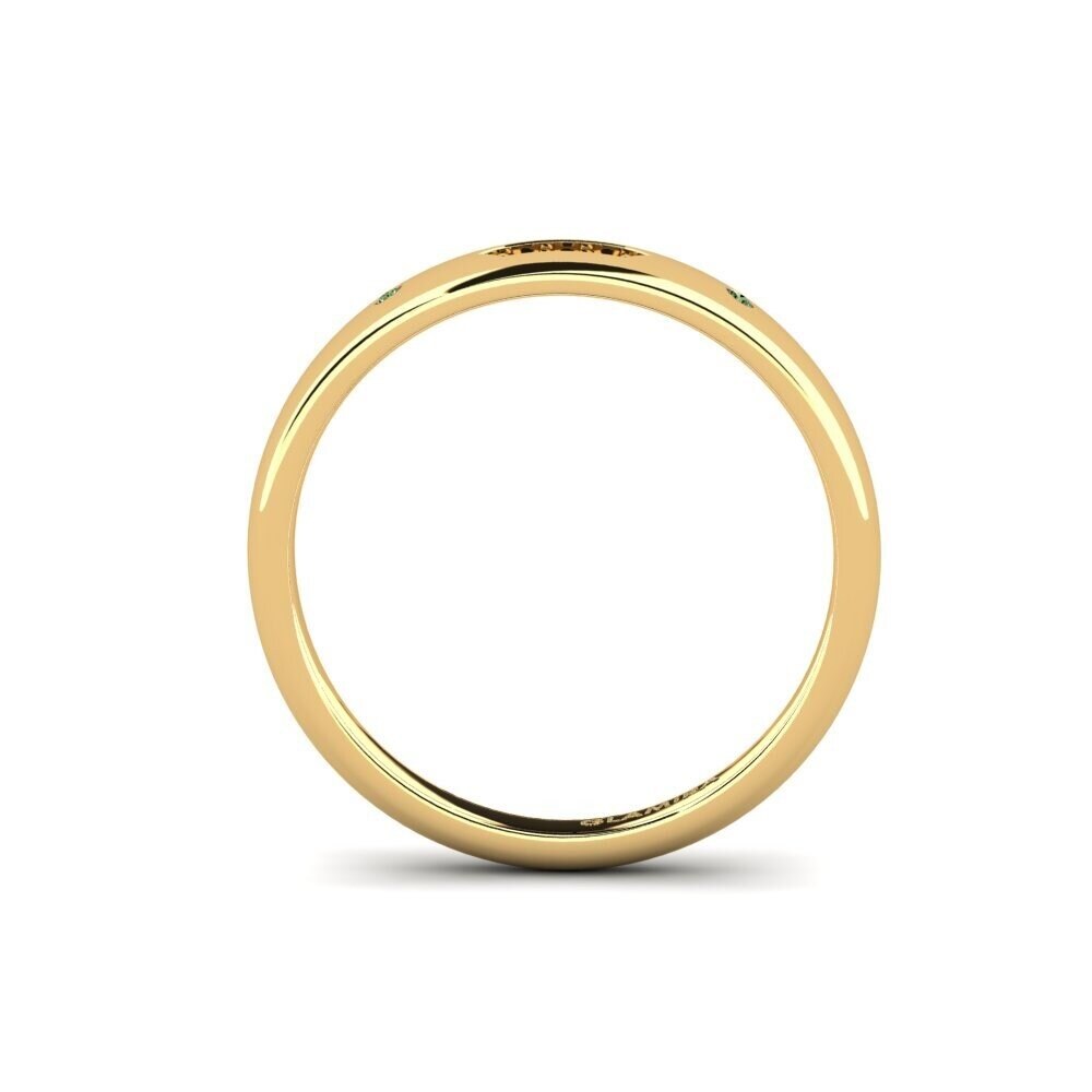 Diamante Verde Anel Dailyfee