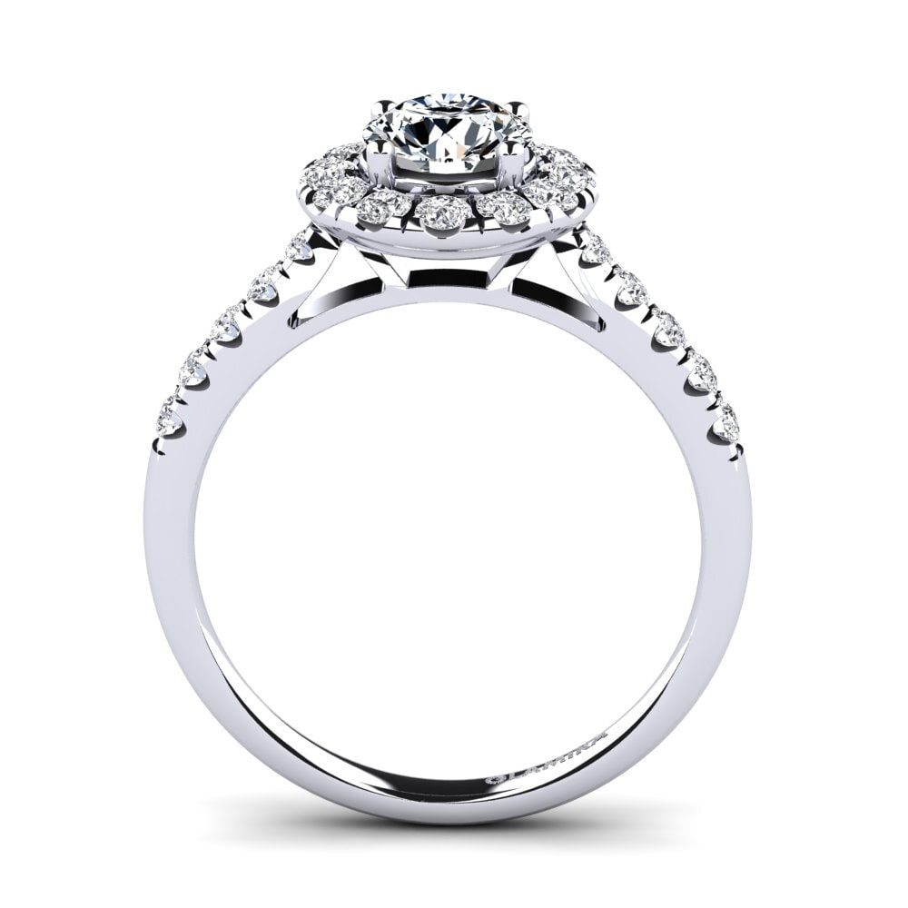 Zirconia Engagement Ring Daisy