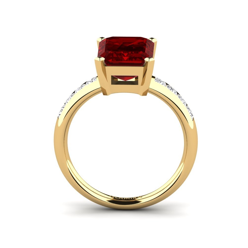 18ct Yellow Gold Engagement Ring Dalinda