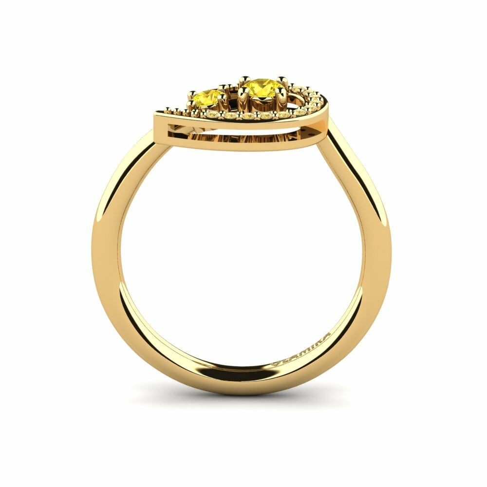 Yellow Sapphire Ring Damacia
