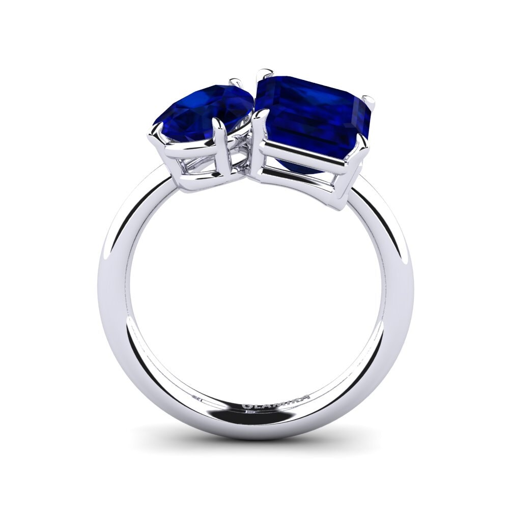 Zafiro Anillo de compromiso Damion