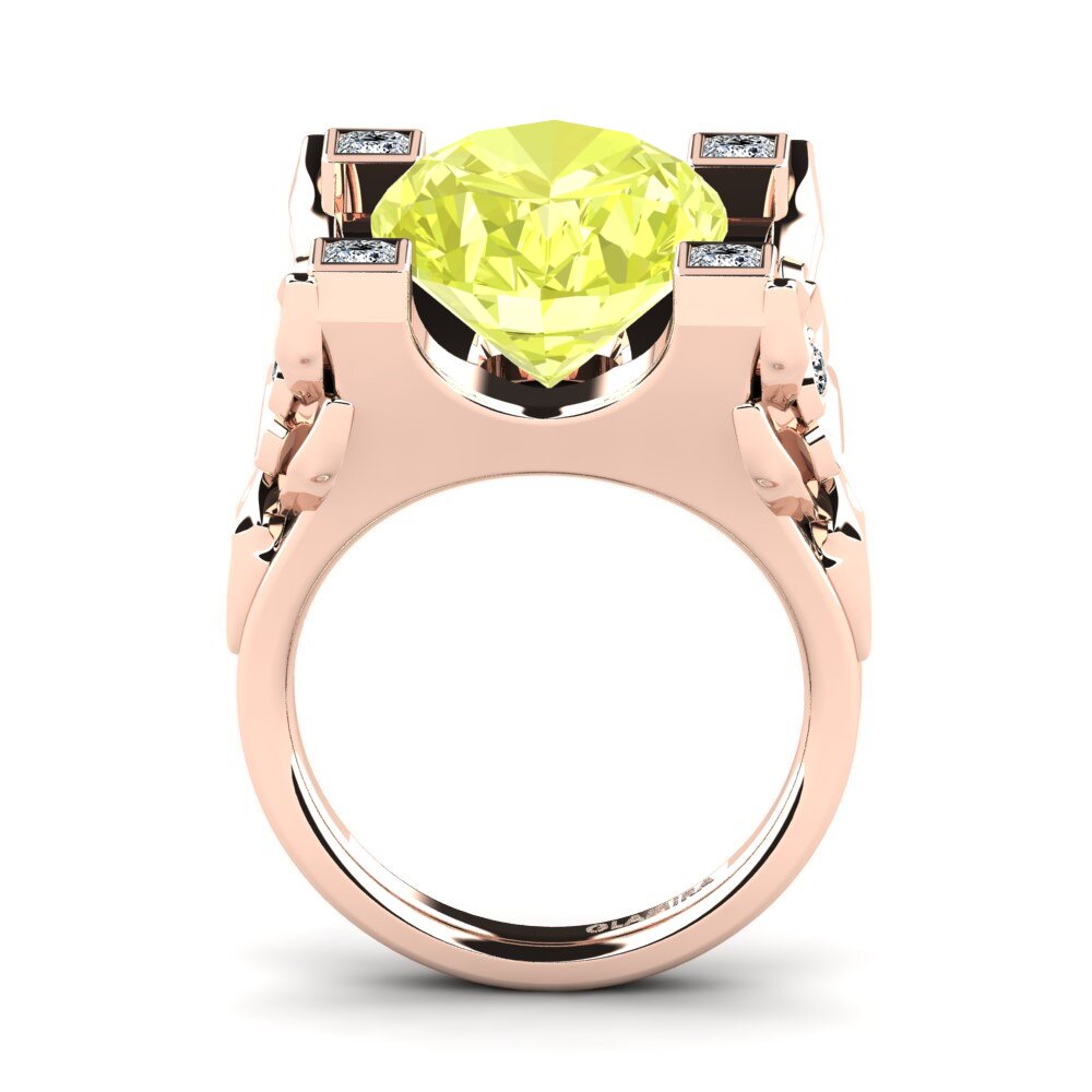 Lemon Quartz Ring Danelle