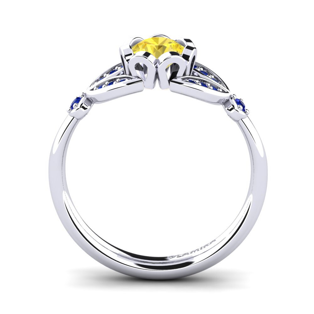 Yellow Sapphire Ring Danika
