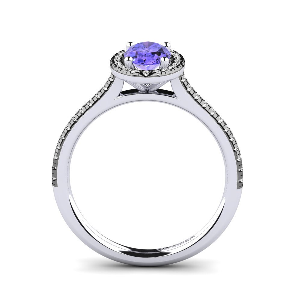Tanzanite Engagement Ring Dannielle 0.66 crt