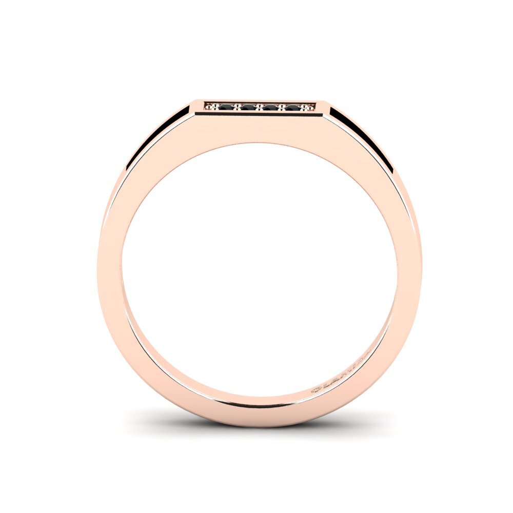 Schwarzer Diamant Ring Danseuse