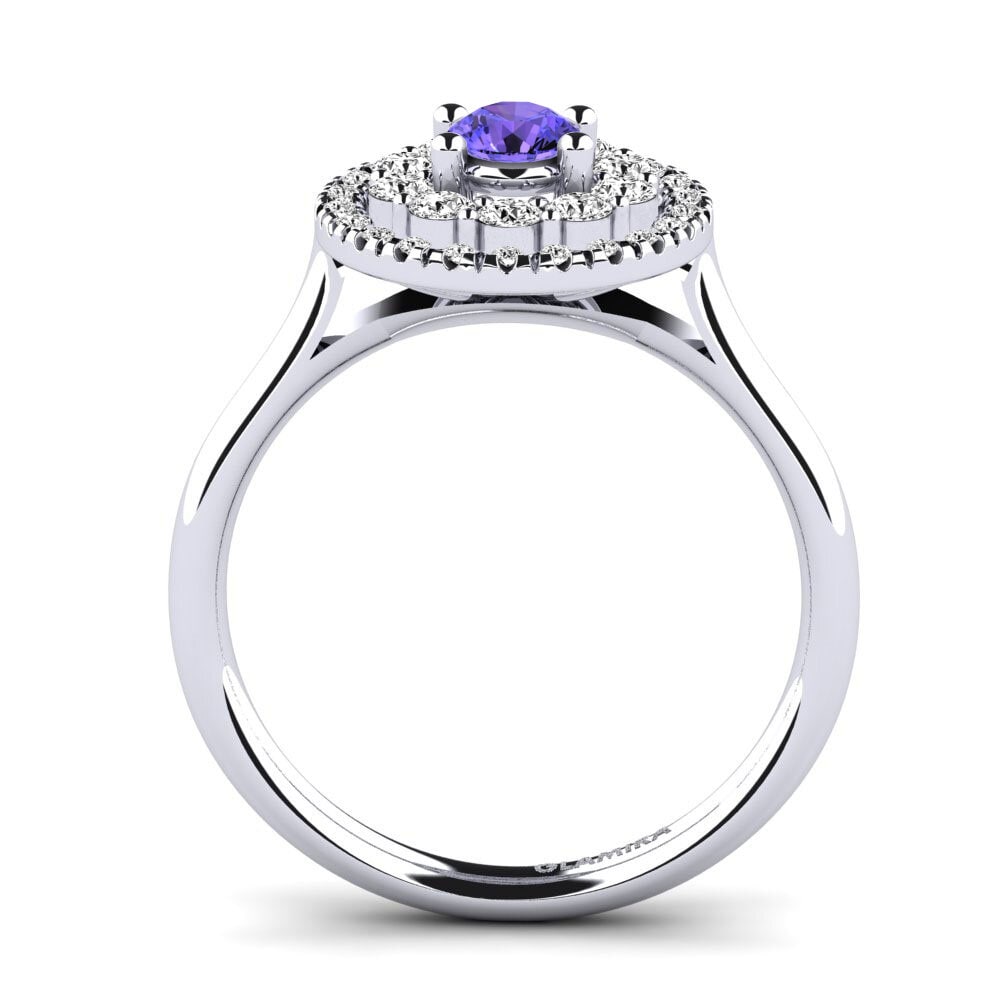 Tanzanite Engagement Ring Dante