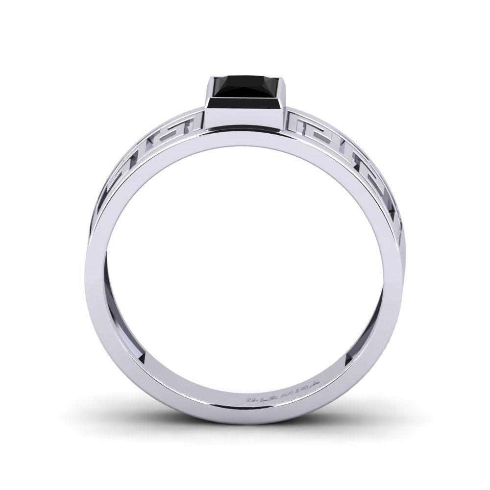 Anelli Vintage Con Pietra Turchese In Acciaio 316L – Amimajewels - 9