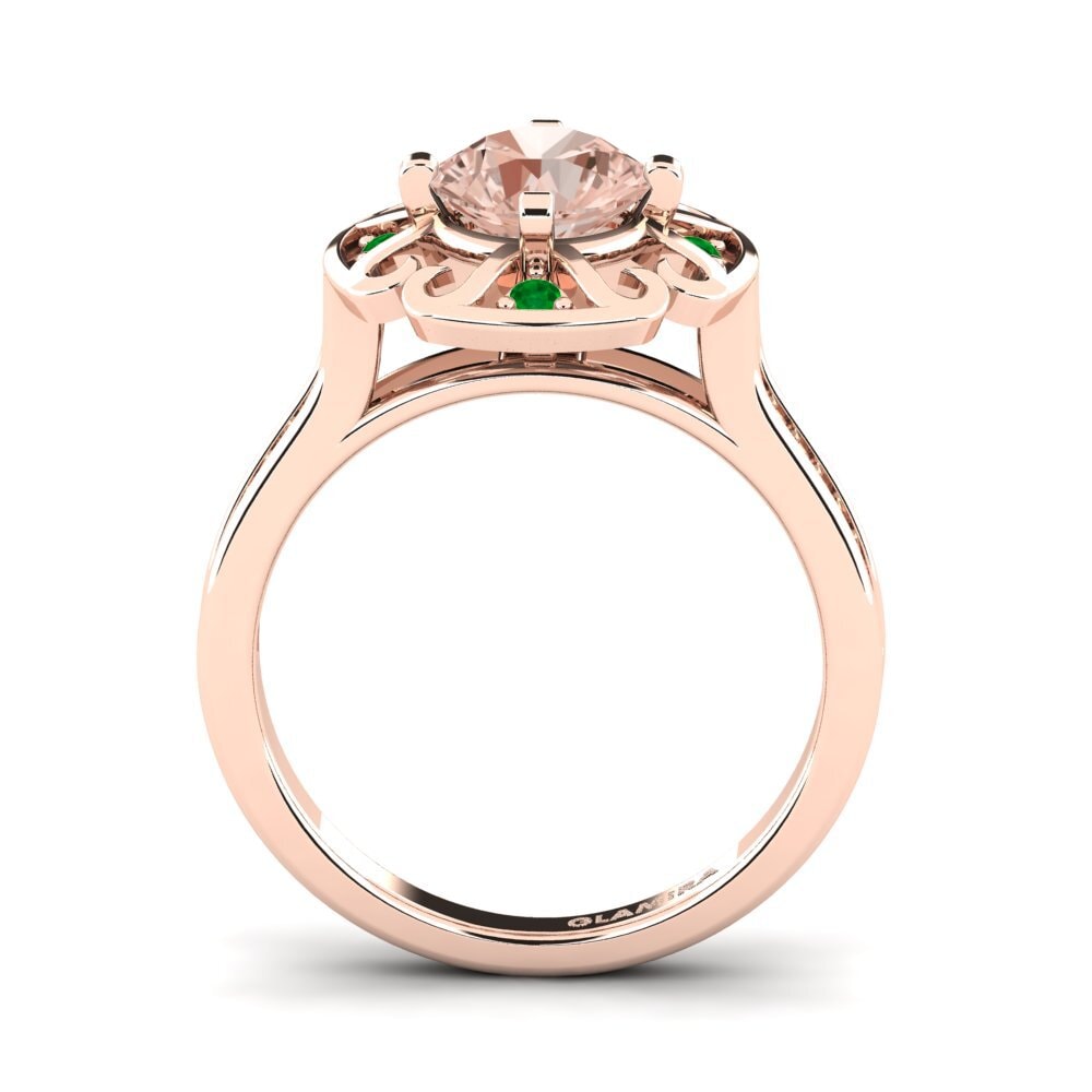 Morganite Engagement Ring Darlia