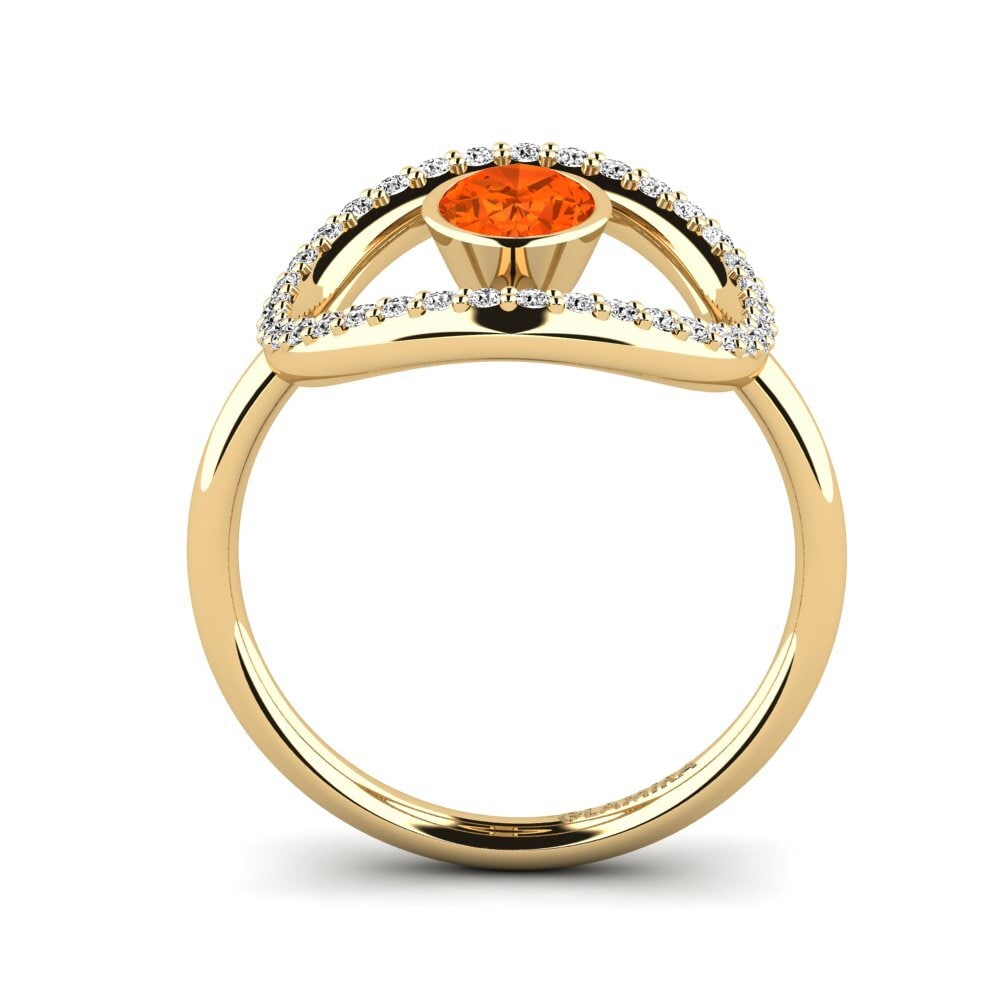 Ópalo Fuego Anillo Darlik