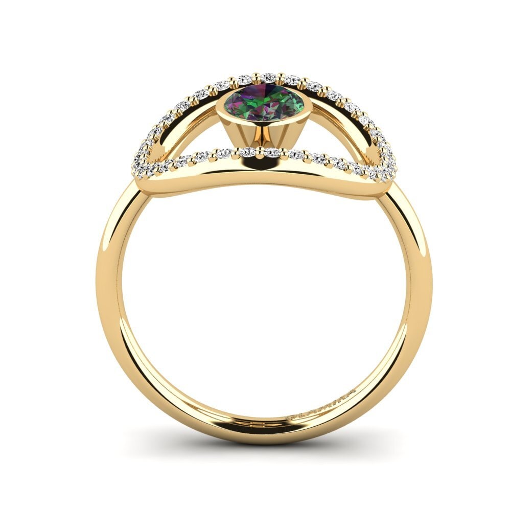 Topacio Místico Anillo Darlik