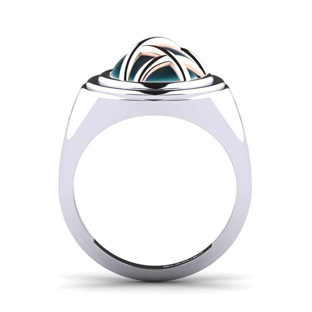 Cabochon London Blue Topaz Ring Darnisha