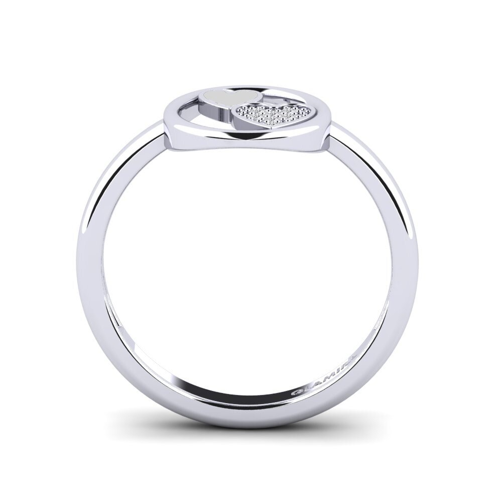 Diamante cultivado en laboratorio Anillo Decant