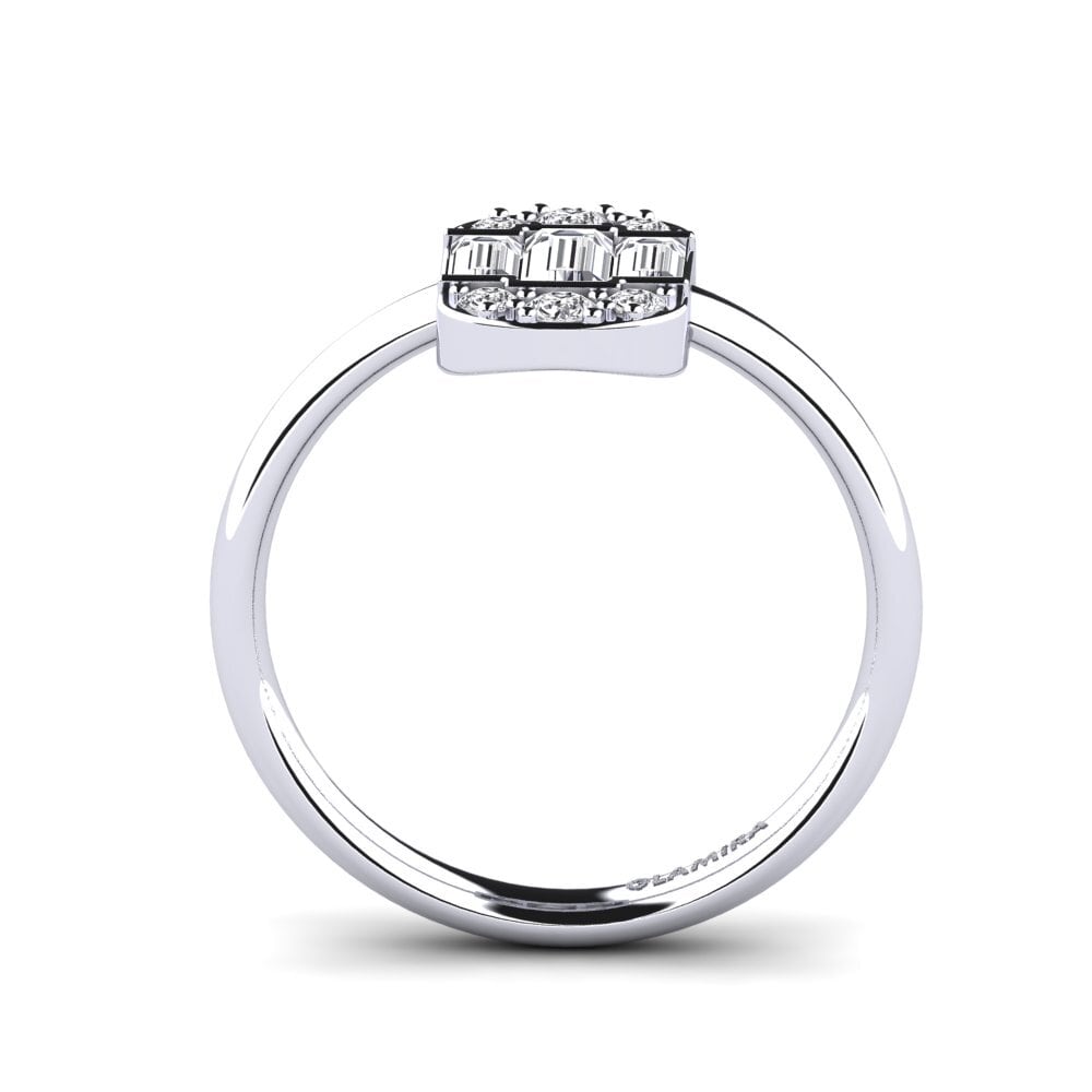 Labor-gezüchteter Diamant Ring Decrux