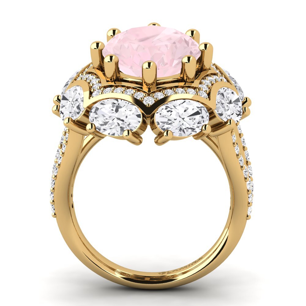 9ct Yellow Gold Engagement Ring Delfia