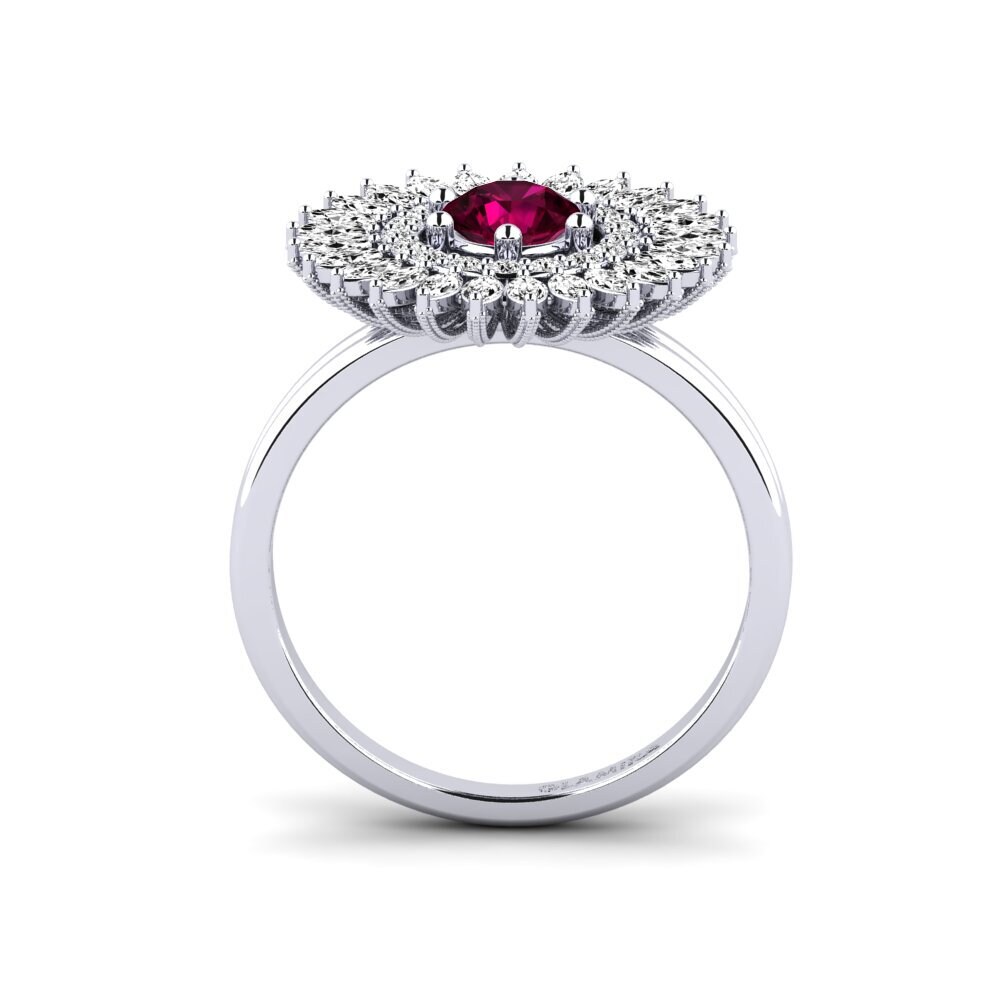 Rhodolite Garnet Ring Delmya