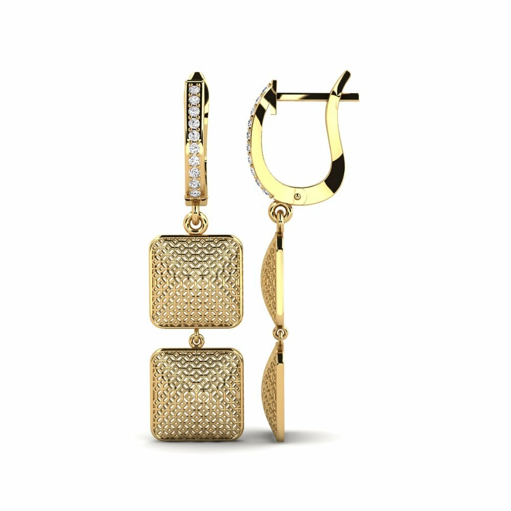 Moissanite Boucle d'oreille femme Demagogue