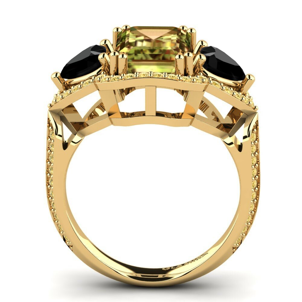 Sultan Stone Engagement Ring Demaura