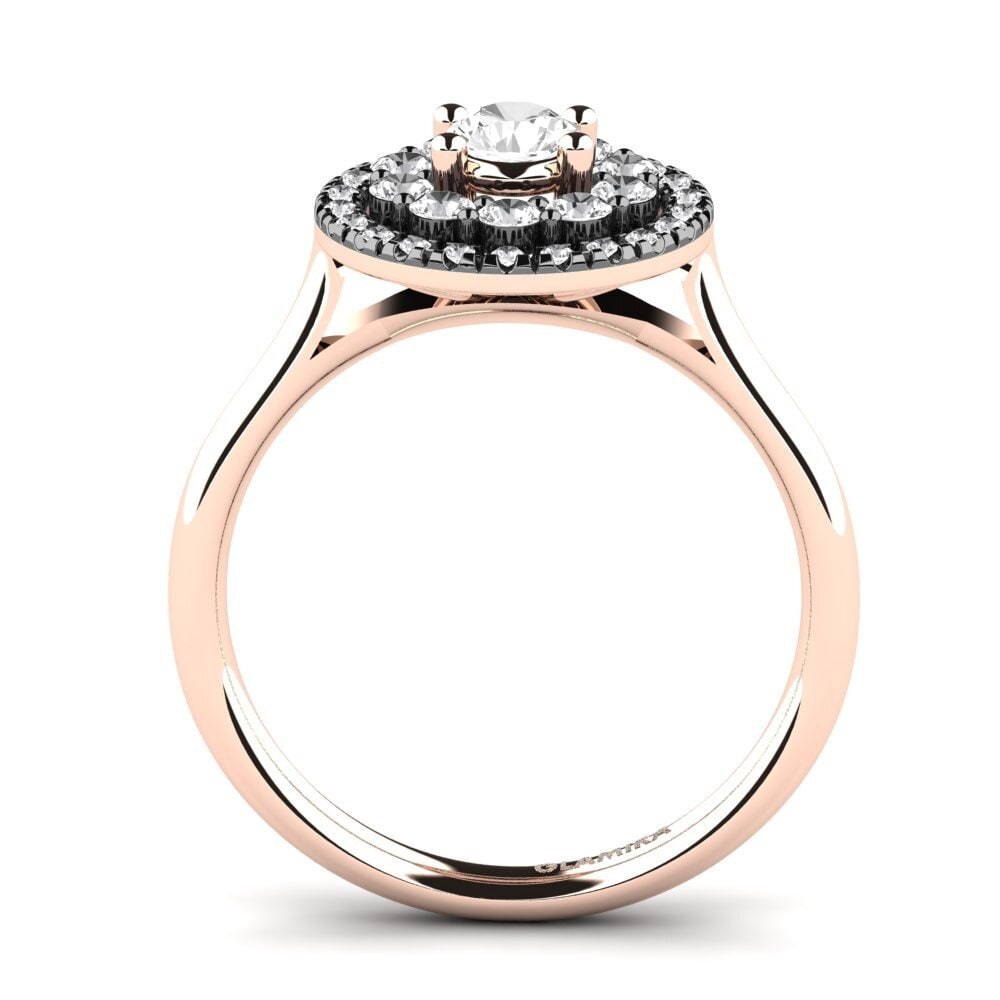 White sapphire Engagement Ring Denny