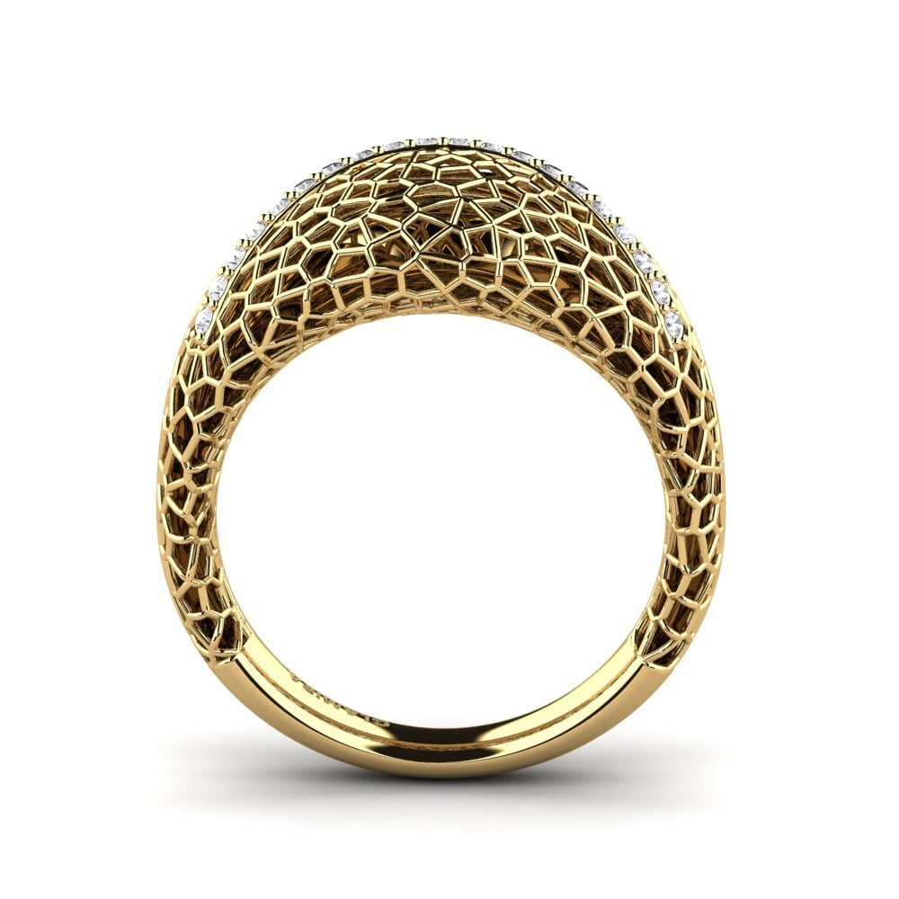 White sapphire Ring Depaz