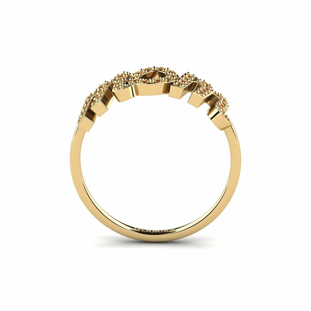 Brown Diamond Ring Detian