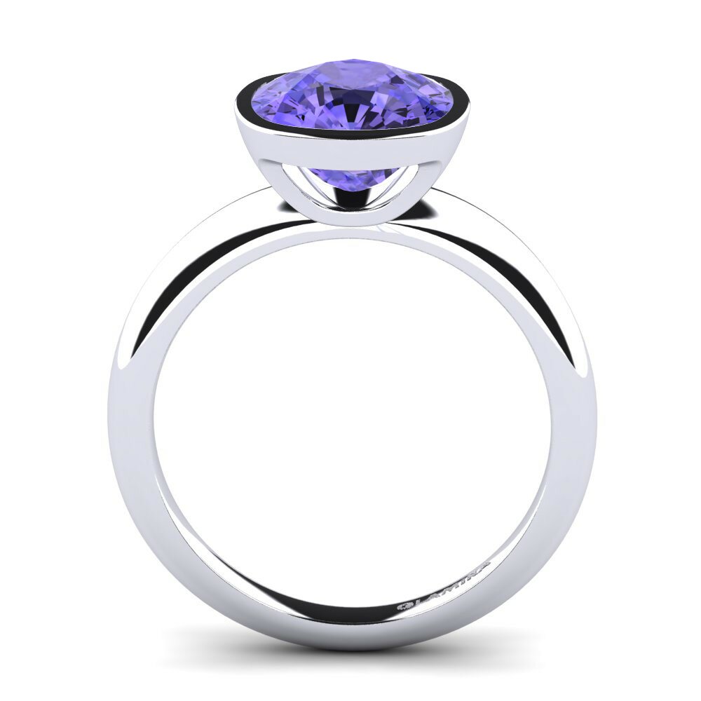 Tanzanite Anel de Noivado Diana