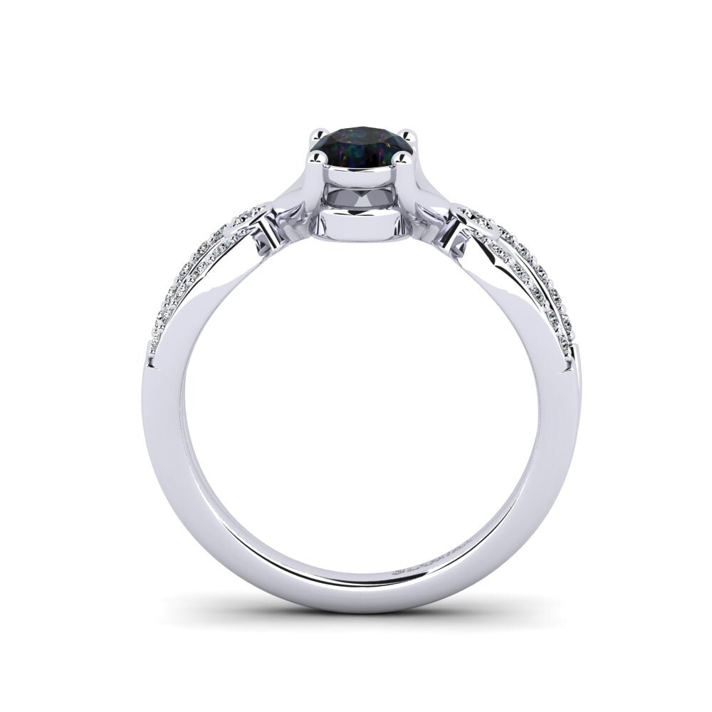 Black Opal Women's Ring Dideneua