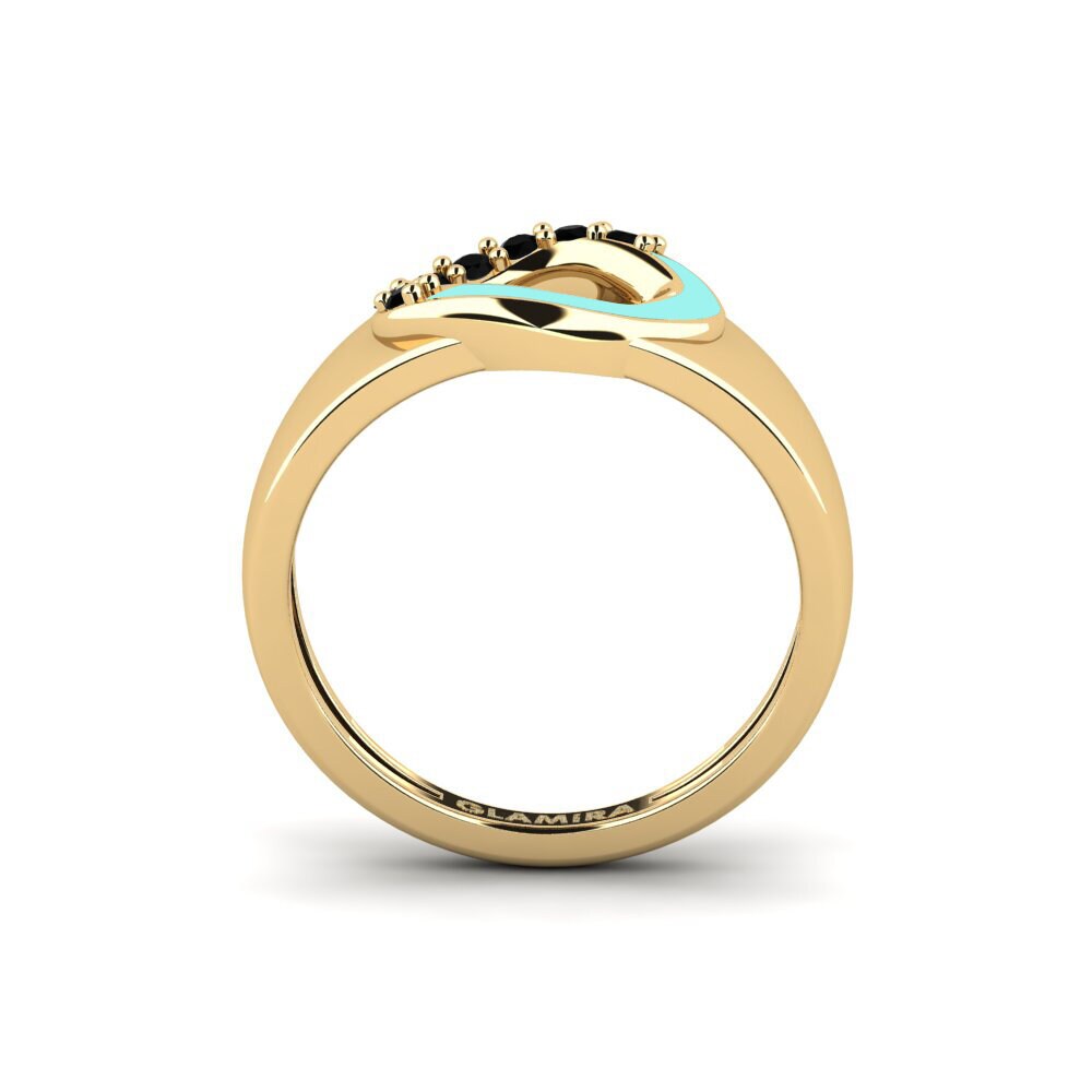Black Sapphire Pinky Ring Diep