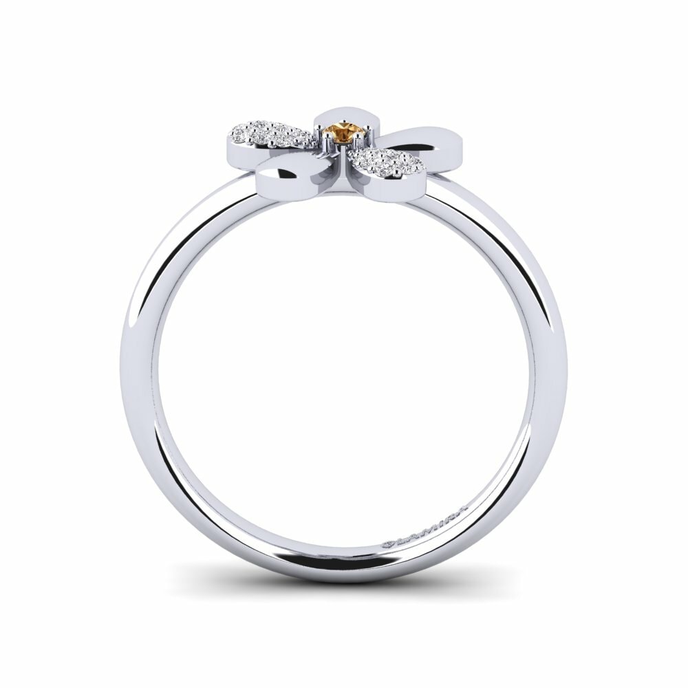 Diamant Brun Bague Difficil
