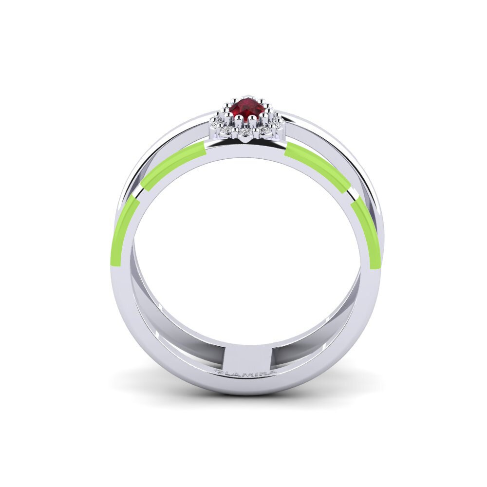 950 Palladium Ring Divertido