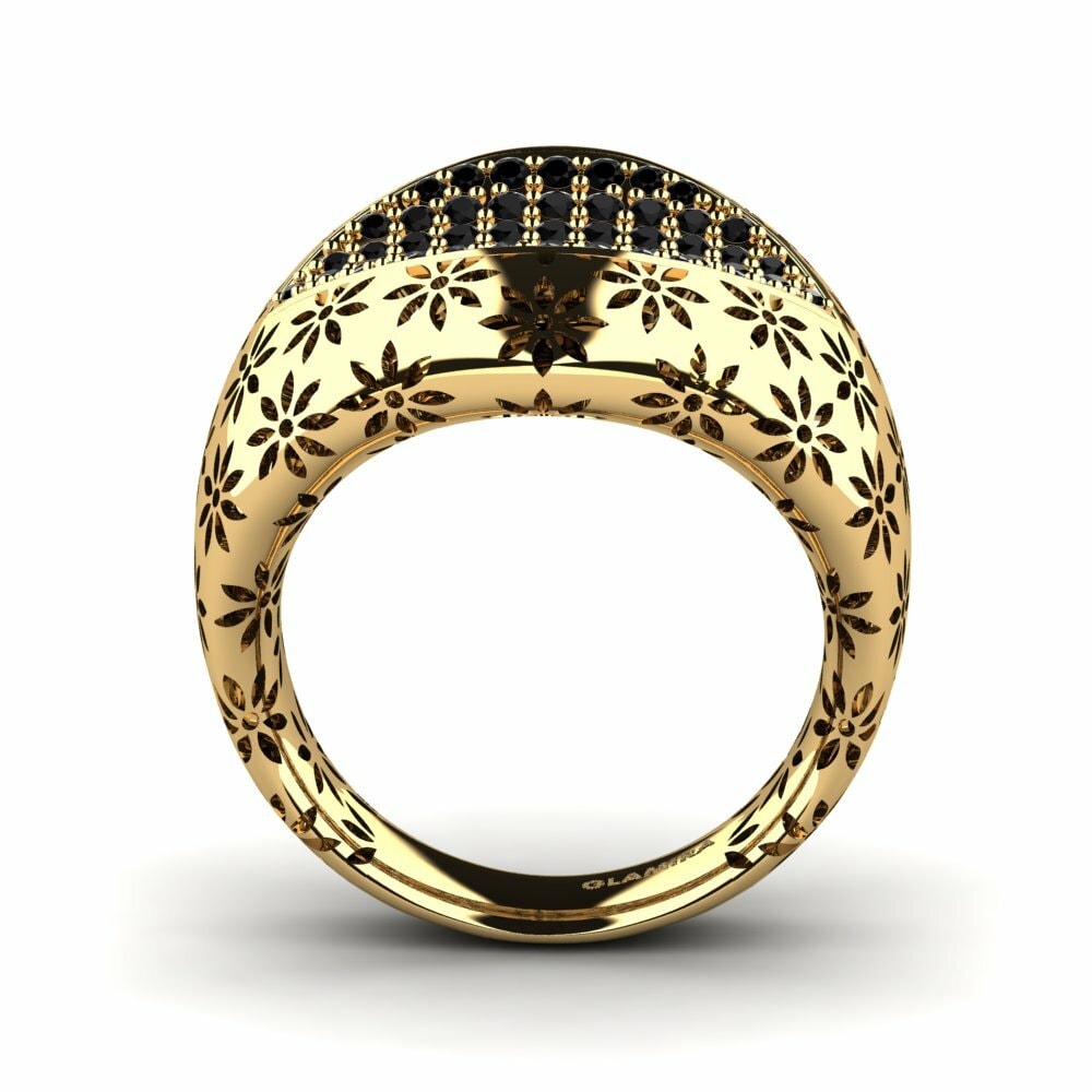 9k Yellow Gold Ring Divina