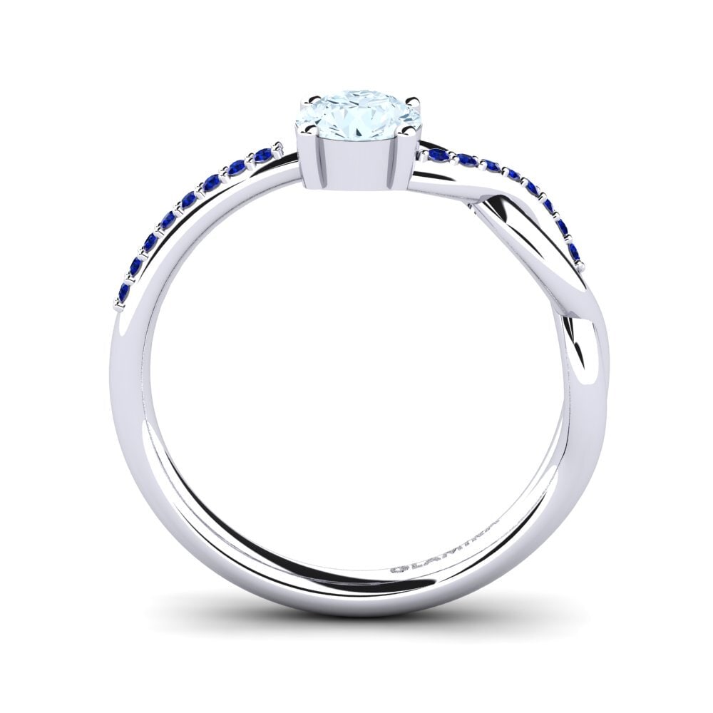 Aquamarine Engagement Ring Dobrila