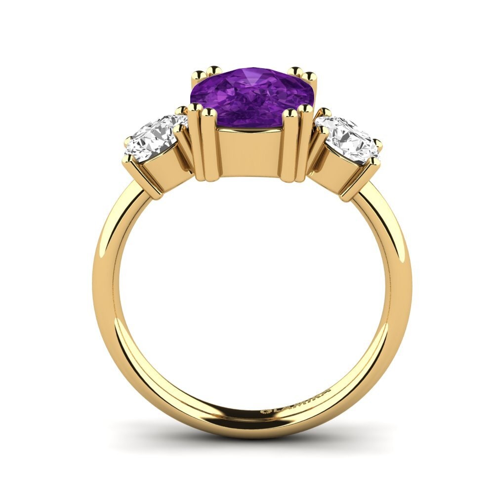 18ct Yellow Gold Ring Domela