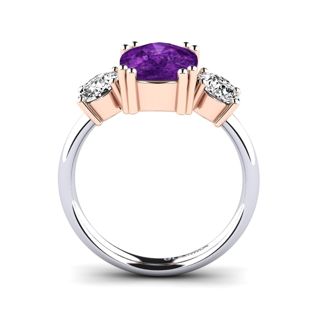Amatista Anillo Domela