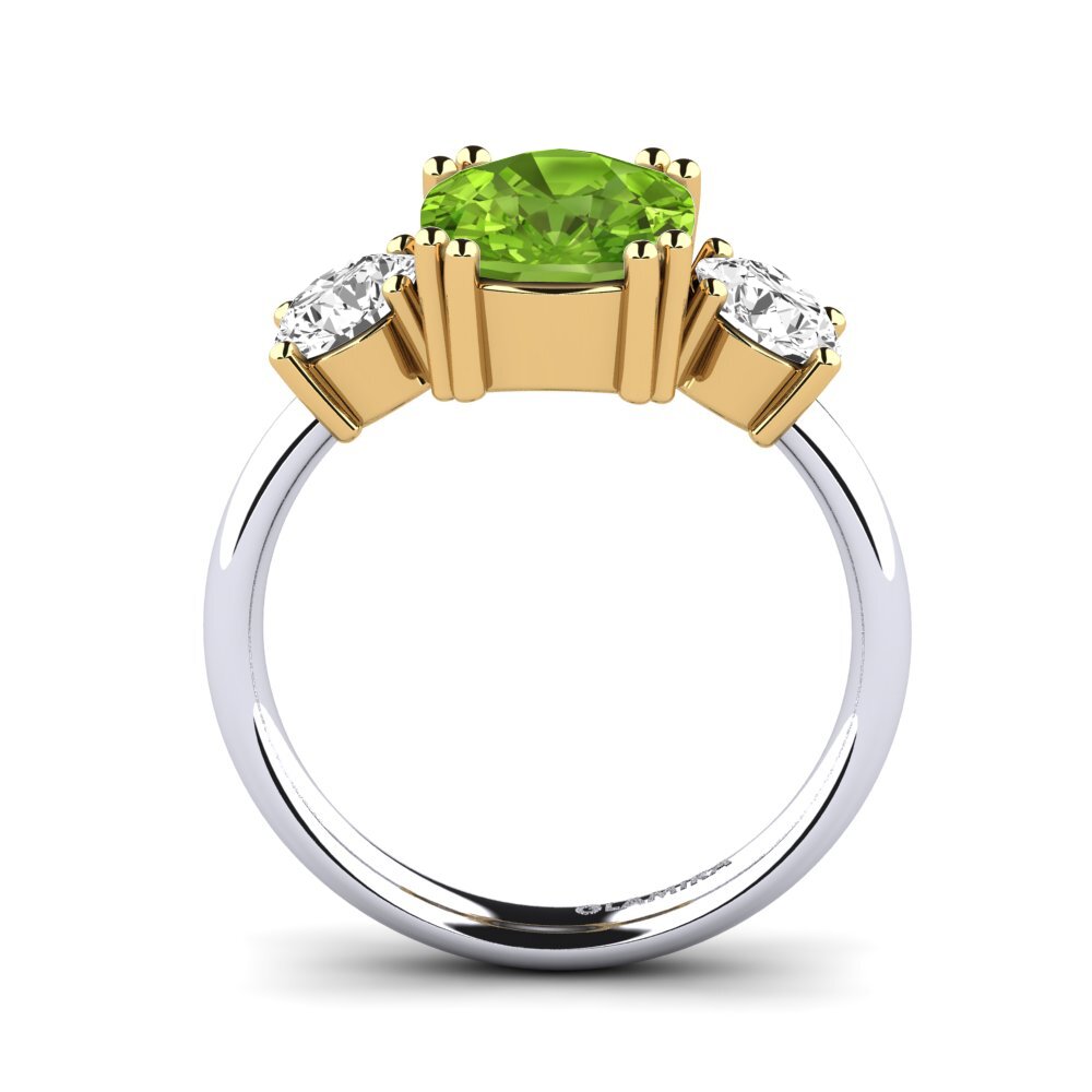 14ct Yellow / White Gold Ring Domela