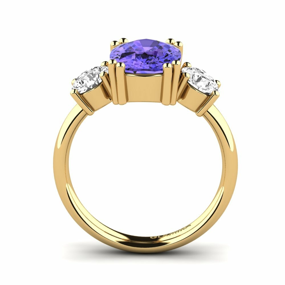 14k Yellow Gold Ring Domela