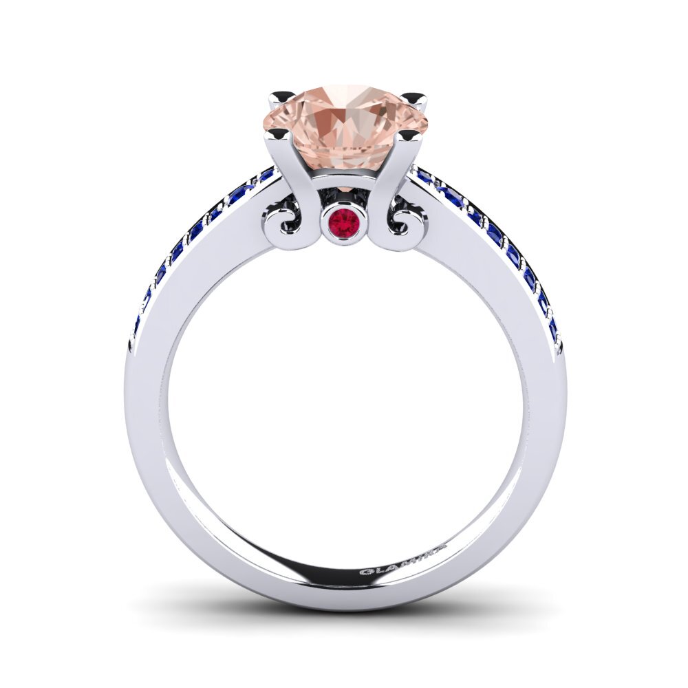 Morganite Engagement Ring Donielle 2.0 crt